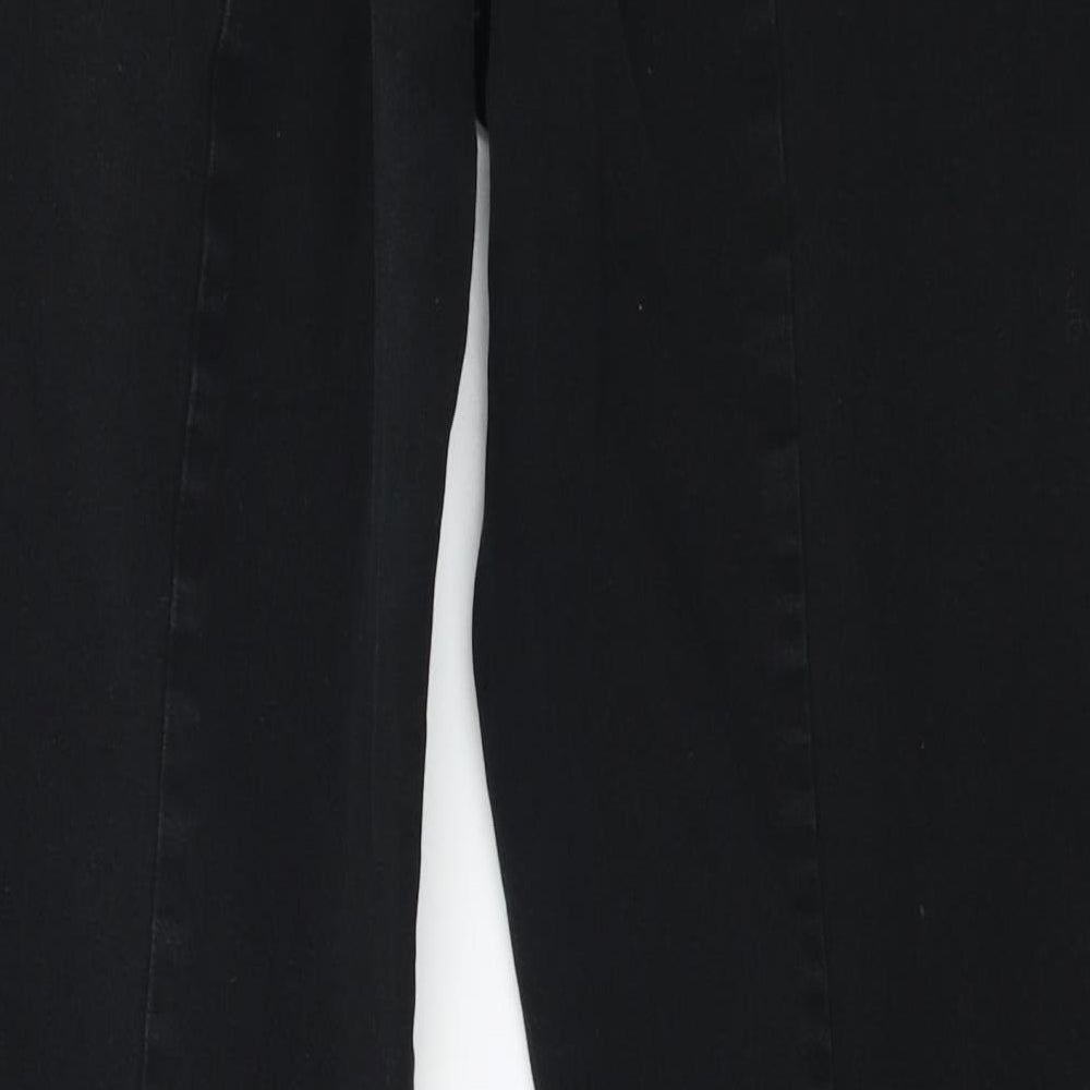 ultra skinny Womens Black   Straight Jeans Size 14 L24 in