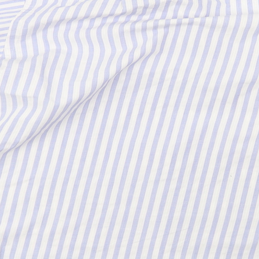 Mens UK Collar Size M Marks and Spencer Smart Blue  Dress Shirt