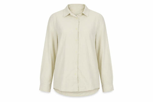 Womens UK Size M Orvis Ivory Basic Button-Up