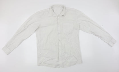 F&F  Boys White   Basic Button-Up Size XL