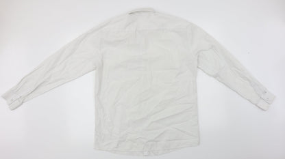 F&F  Boys White   Basic Button-Up Size XL