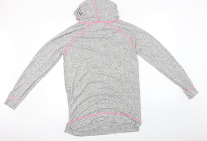 Time To Dream  Womens Grey   Pullover Hoodie Size M