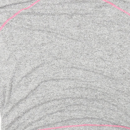 Time To Dream  Womens Grey   Pullover Hoodie Size M