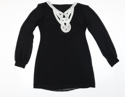 F&F Womens Black   Basic Blouse Size 10