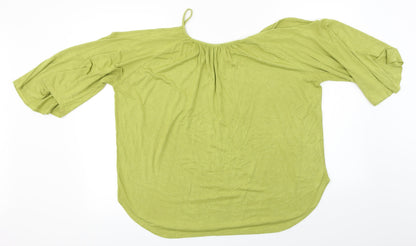 Chelsea & Theodore  Womens Green   Basic Blouse Size XL