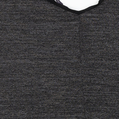 Womens UK Size 12 Marks and Spencer Black Basic T-Shirt