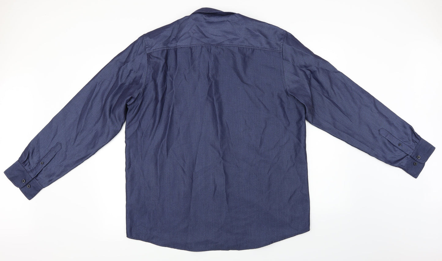 F&F  Mens Blue    Button-Up Size L