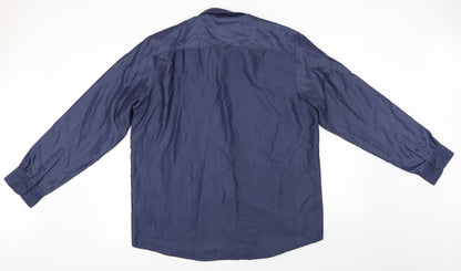 F&F  Mens Blue    Button-Up Size L