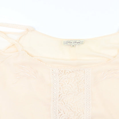 post skript Womens Pink   Basic Blouse Size 16