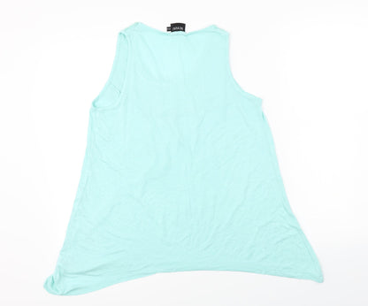 Womens UK Size 14 be you Green Basic Blouse