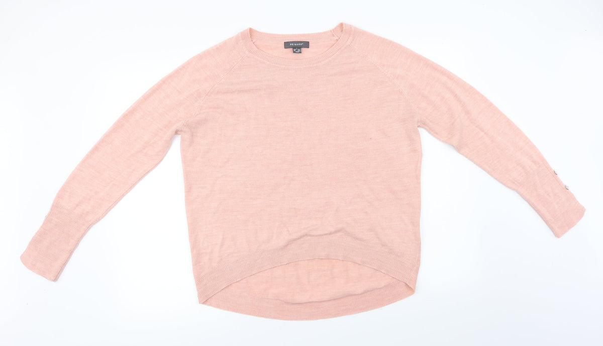 Primark Womens Pink   Pullover Jumper Size L