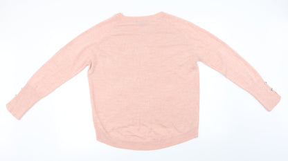 Primark Womens Pink   Pullover Jumper Size L