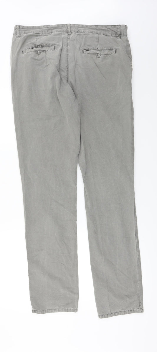 Womens UK Size 36 in ASOS Regular Fit  Grey Trousers