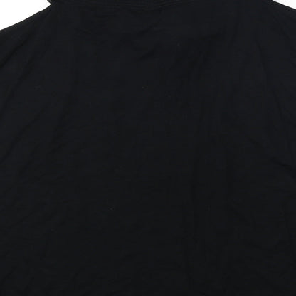 be you Womens Black   Basic T-Shirt Size 14