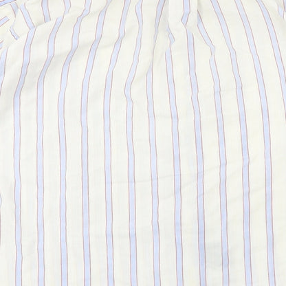 Mens UK Size L M2M Ivory  Button-Up Long Sleeve Casual Shirt