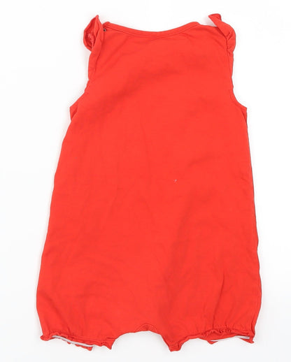 LC Waikiki Girls Red   Babygrow One-Piece Size 12-18 Months  - I'm So Happy Today