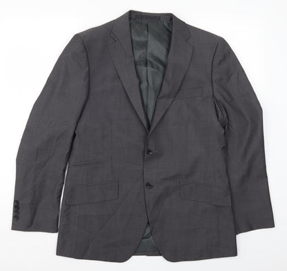 Mens UK Size 38 Marks and Spencer Regular Grey Suit Jacket