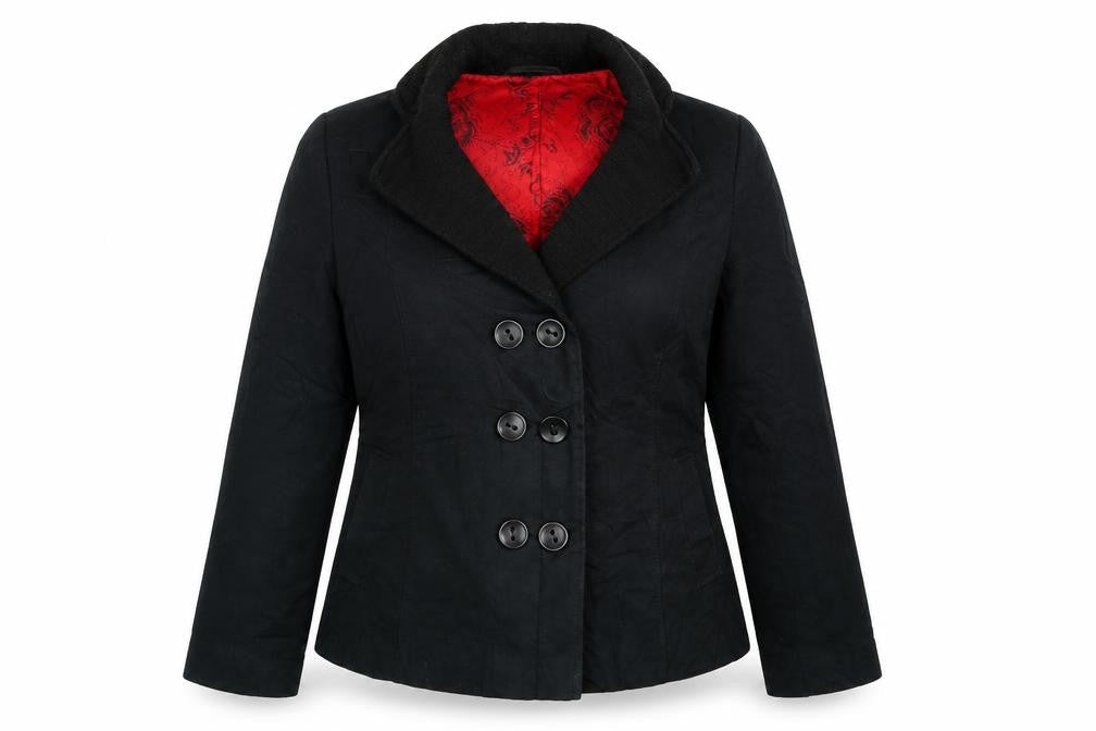 Womens UK Size 10 Per Una Black Jacket
