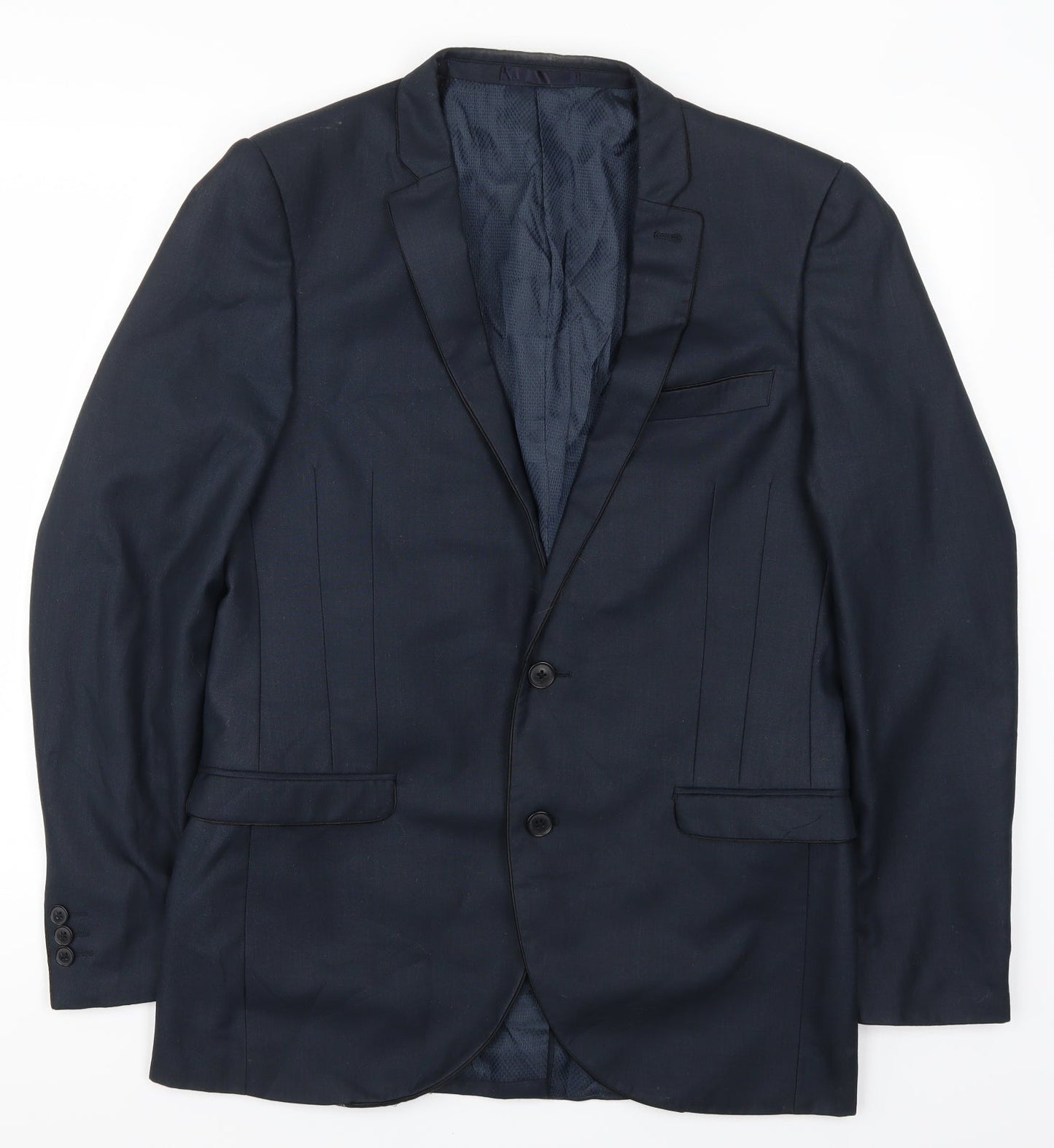Mens UK Size 38 NEXT Regular Blue Suit Jacket