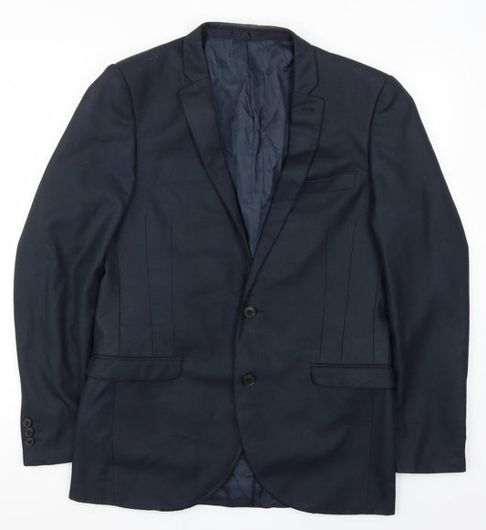 Mens UK Size 38 NEXT Regular Blue Suit Jacket