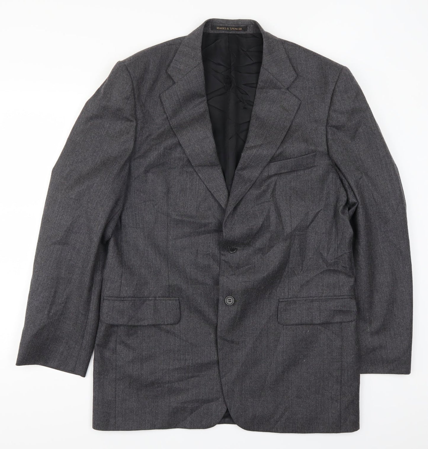Mens UK Size 42 Marks and Spencer Regular Grey Suit Jacket