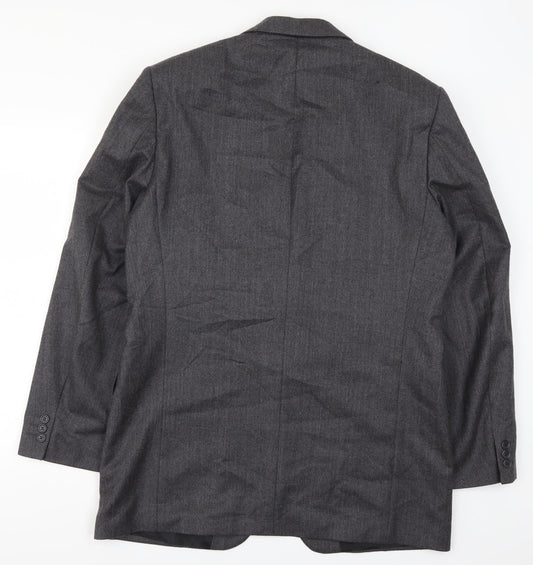 Mens UK Size 42 Marks and Spencer Regular Grey Suit Jacket