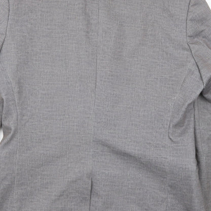 Mens UK Size 40 New Look Regular Grey Suit Jacket