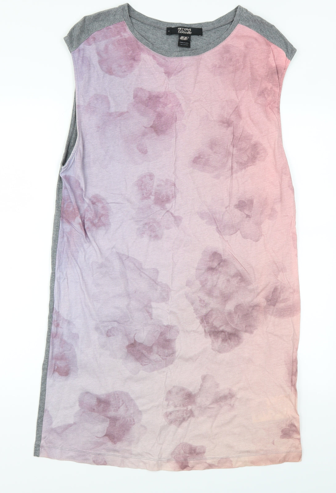 Fifty Five Womens Pink   Tank Dress  Size S  - Abstract