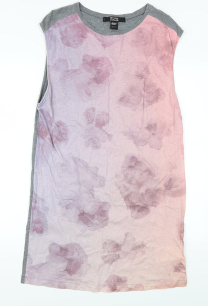 Fifty Five Womens Pink   Tank Dress  Size S  - Abstract