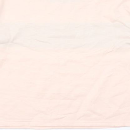 Boux Avenue Womens Pink Striped  Pullover Sweatshirt Size 8  - Fri-nally