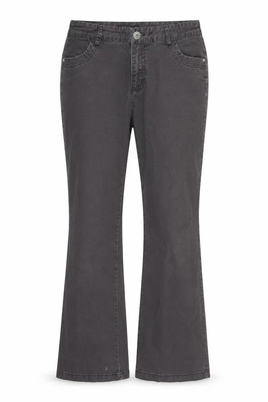 Womens UK Size 12 Maine Regular Fit  Grey Trousers
