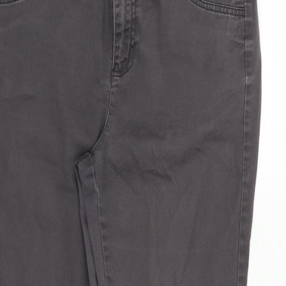 Maine Womens Grey   Trousers  Size 12 L27 in