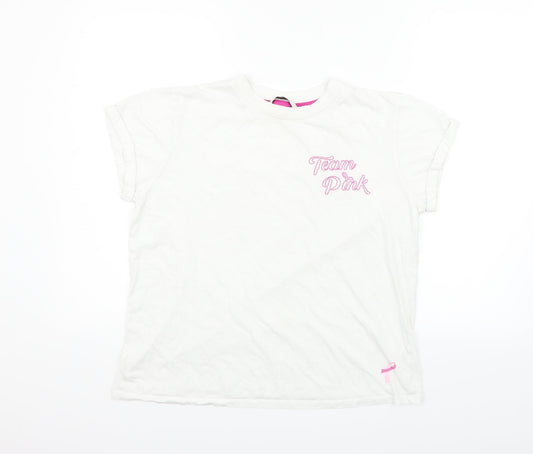 George Womens White   Basic T-Shirt Size M