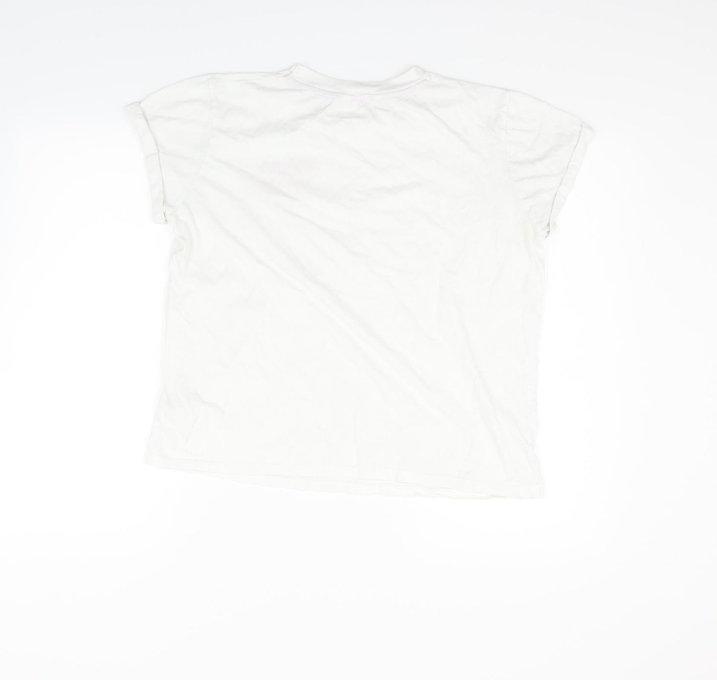 George Womens White   Basic T-Shirt Size M