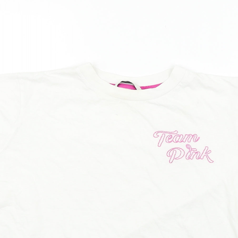 George Womens White   Basic T-Shirt Size M