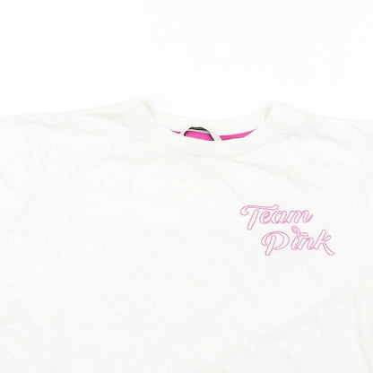 George Womens White   Basic T-Shirt Size M