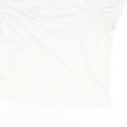 George Womens White   Basic T-Shirt Size M