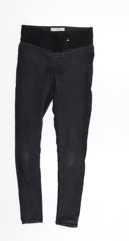 Topshop Womens Black   Skinny Jeans Size 8 L28 in