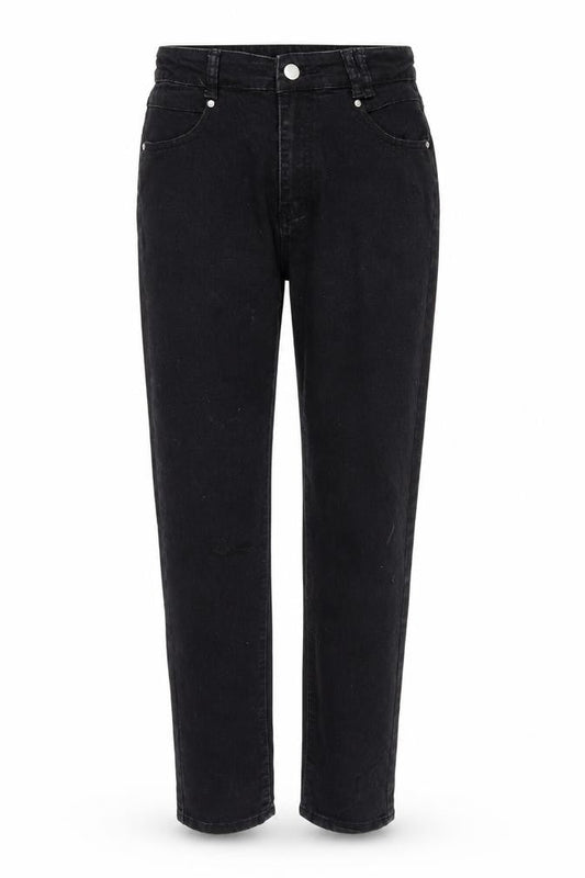 SHEIN Womens Black   Straight Jeans Size M L27 in