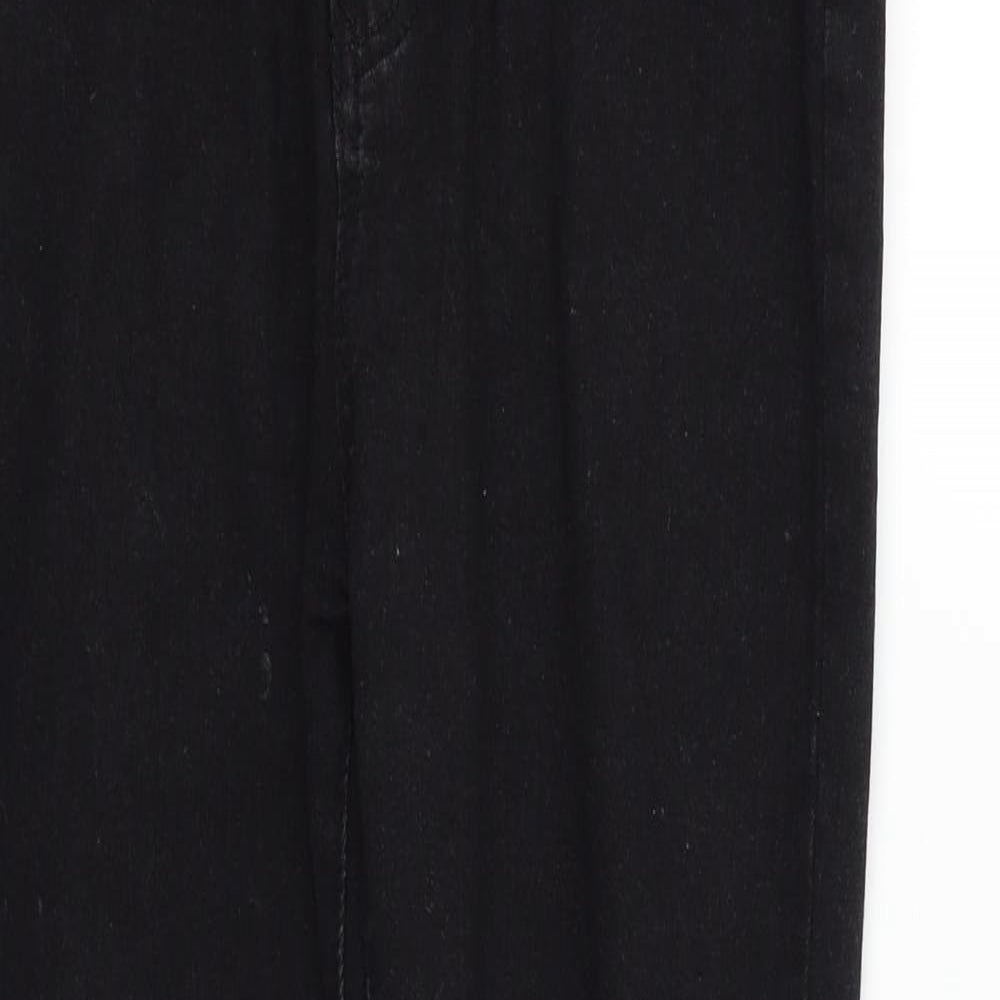 SheIn Womens Black   Straight Jeans Size M L27 in