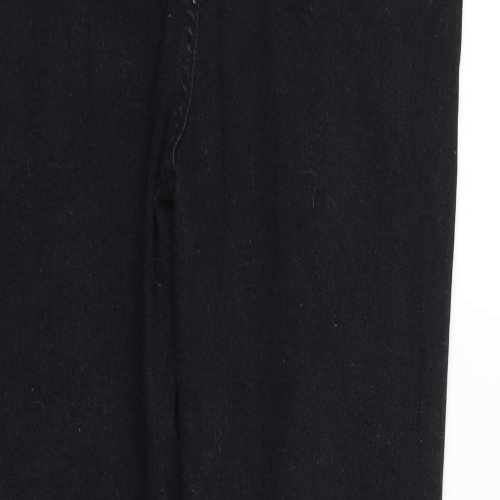 SheIn Womens Black   Straight Jeans Size M L27 in