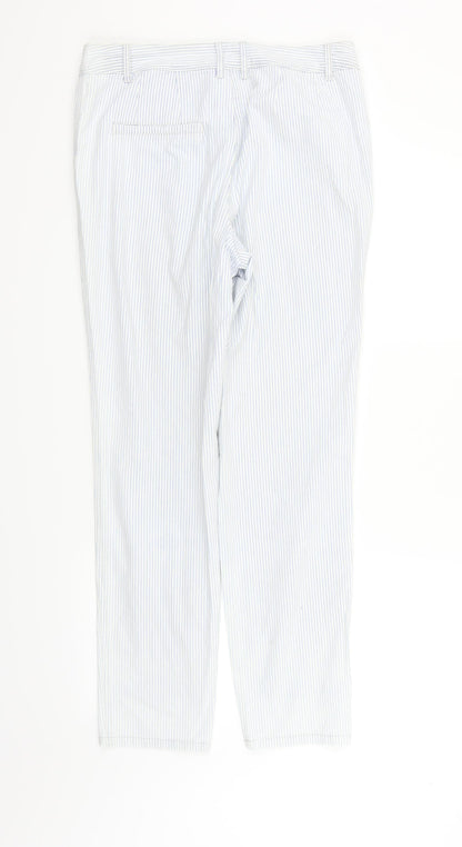 Womens UK Size 10 Papaya Regular Fit  Blue Trousers