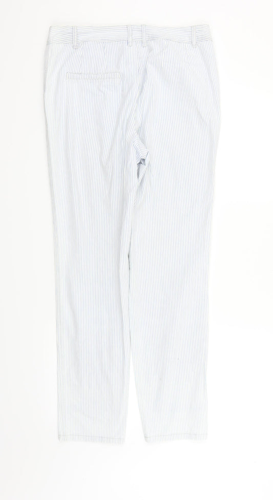 Womens UK Size 10 Papaya Regular Fit  Blue Trousers
