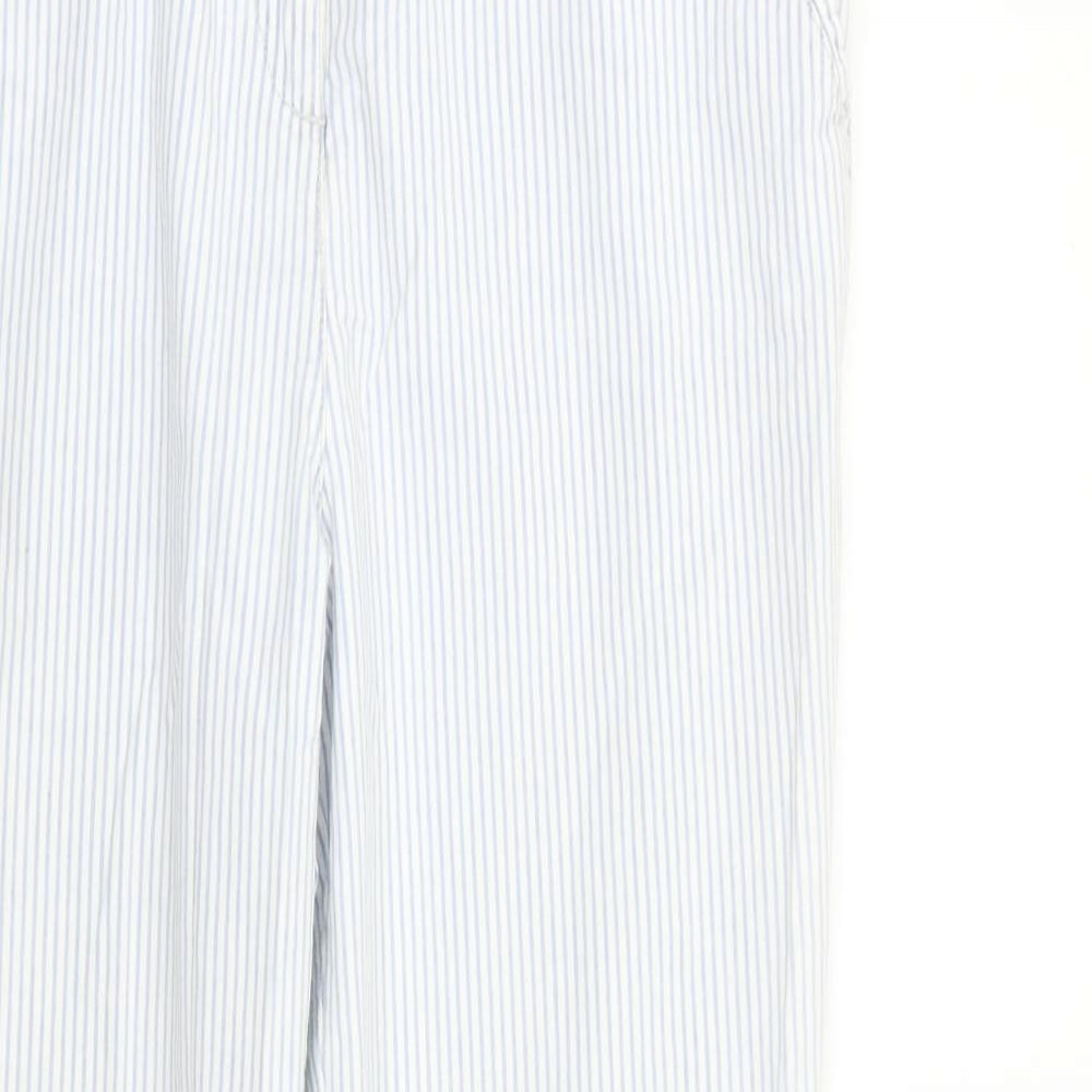 Womens UK Size 10 Papaya Regular Fit  Blue Trousers