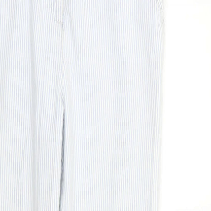 Womens UK Size 10 Papaya Regular Fit  Blue Trousers