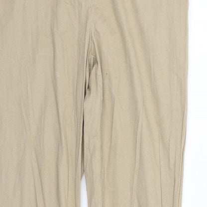 Womens UK Size 12 Atmosphere Regular Fit  Beige Trousers