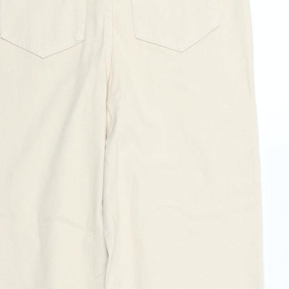Nutmeg Womens Beige   Trousers  Size 10 L22 in