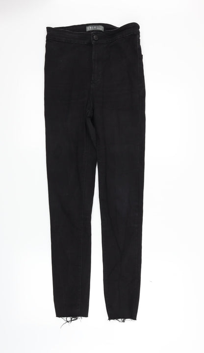 Womens UK Size 10 deniem co Regular Fit Skinny Black Jeans