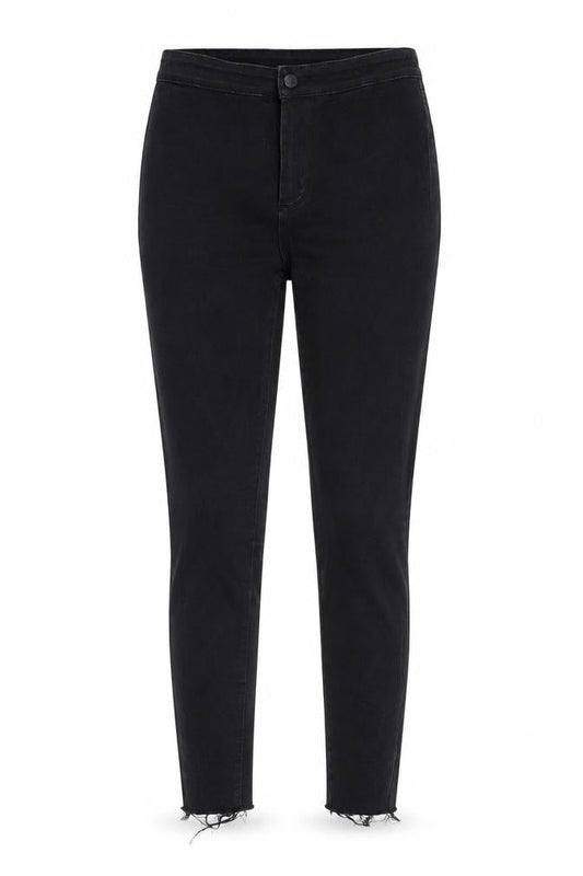 Denim & Co. Womens Black   Skinny Jeans Size 10 L27 in