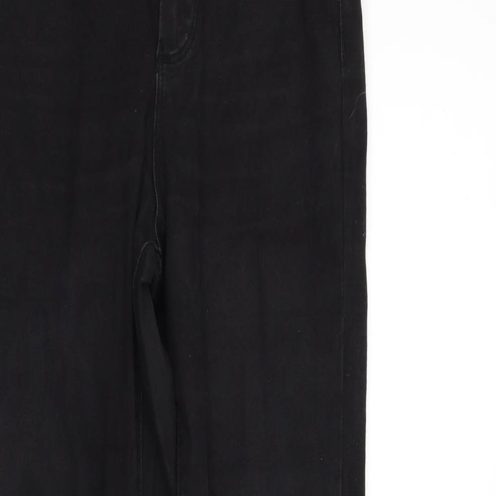 Womens UK Size 10 deniem co Regular Fit Skinny Black Jeans